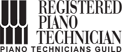 Registered Piano Technician Logo